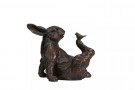Hare med fugl thumbnail