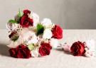 Hvit rose, ø 4,5 cm, vannfaste thumbnail