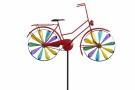 Fargeglad sykkel med vindmøller thumbnail