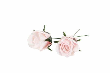 Rosa rose, 3 cm, vannfast