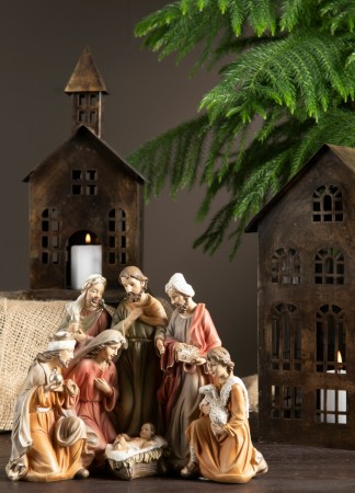 Lyshus kirke, antikk brun